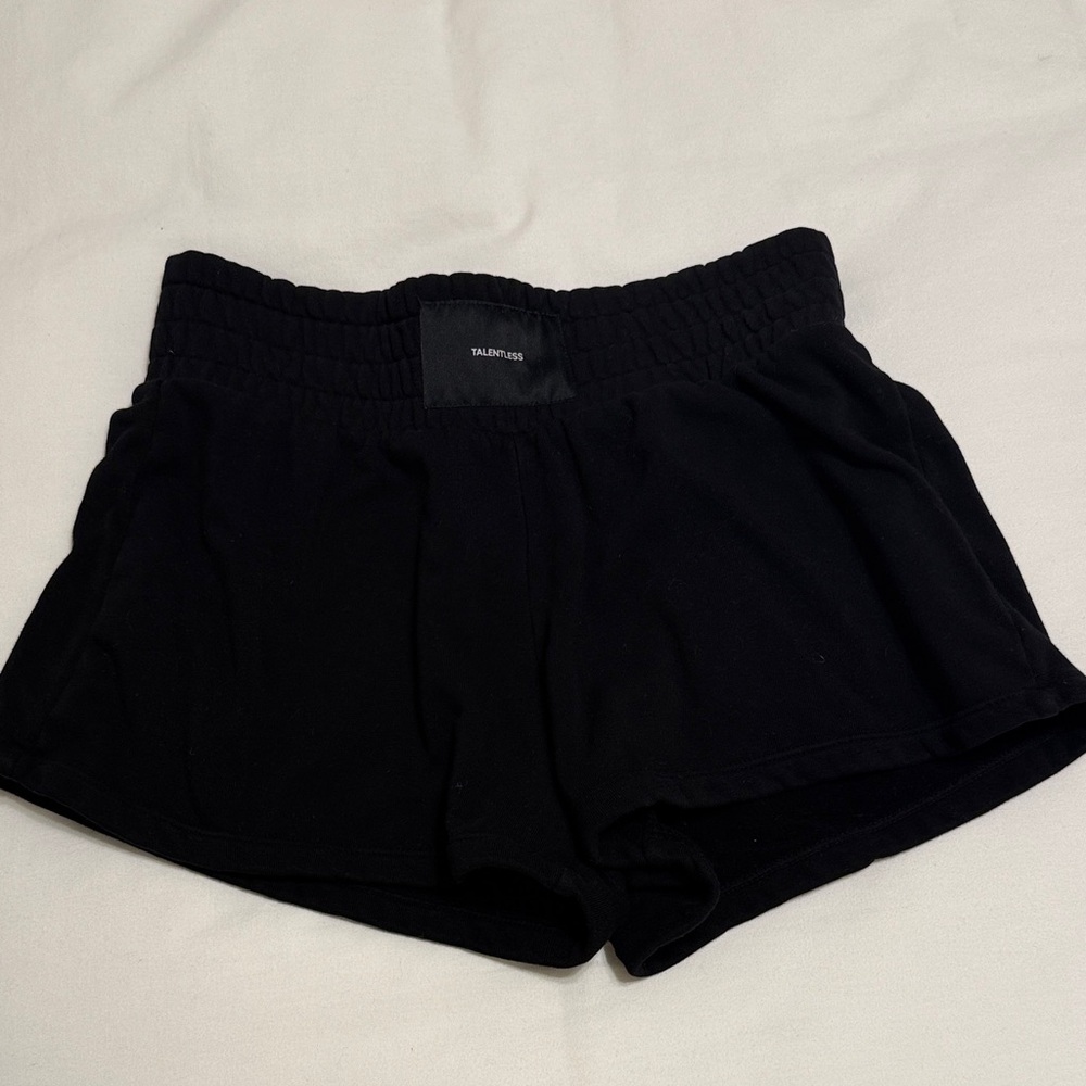 Black TALENTLESS Shorts